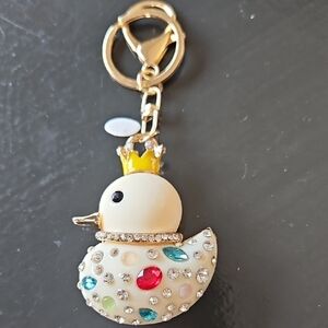 Charming Duck Keychain/purse Charm
